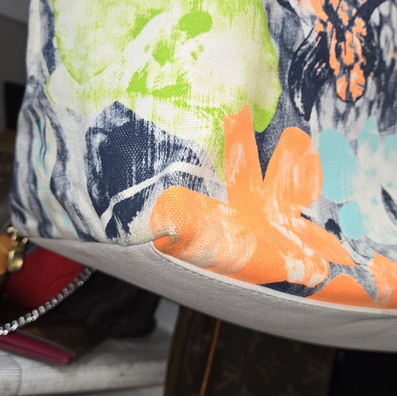 Jimmy Choo Canvas Tote - Picture 10 of 12